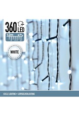 IJspegel verlichting - 360 LED's  -12 meter - wit