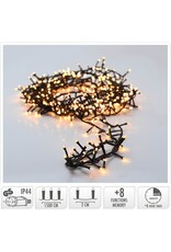 DecorativeLighting Micro Cluster met Haspel - 750 LED - 15 meter - met timer - extra warm wit