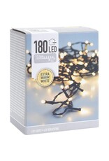 Kerstverlichting 180 led- 13.5m - extra warm wit - Timer - Lichtfuncties - Geheugen - Buiten