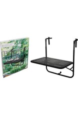 Ambiance Balkontafel - Mat Zwart - 60x40