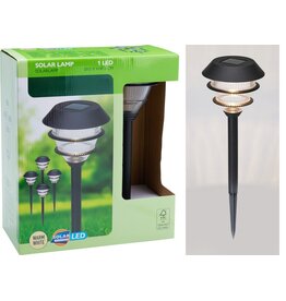 Buitenlamp op Zonne Energie - 4 Stuks - Solar Tuinverlichting
