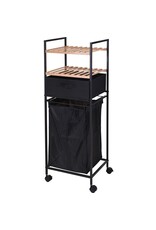 Bathroom Solutions Badkamerrek met Wasmand, Mand en 2 Rekken