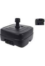 Parasolvoet Zwart - Vulbaar 45L - Verrijdbaar