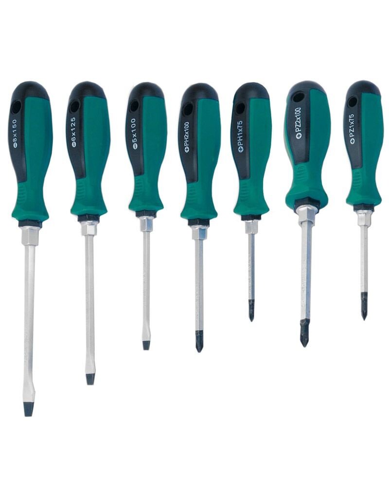 Brudermannesmann Brüder Mannesmann Schroevendraaierset (7 delig)