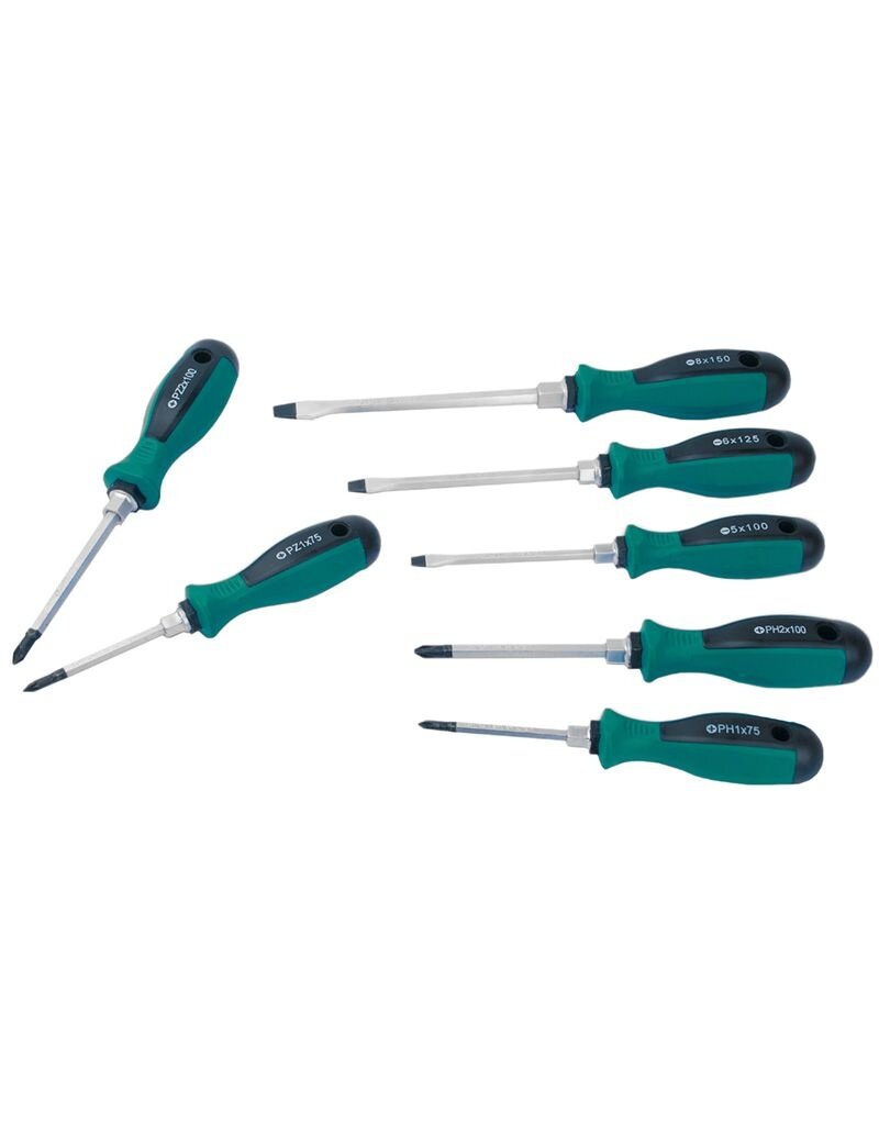 Brudermannesmann Brüder Mannesmann Schroevendraaierset (7 delig)