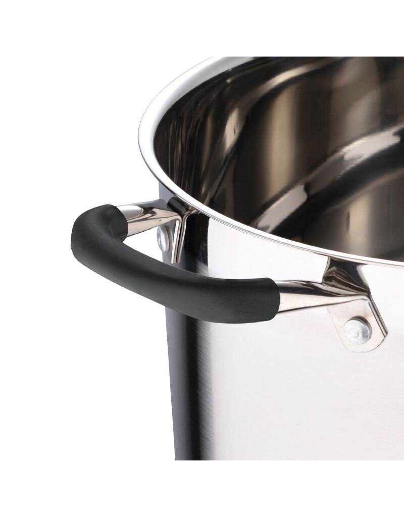 Bergner Midnight RVS Soeppan met  Deksel - Inductie - 28cm - 9.5L