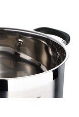 Bergner Midnight RVS Soeppan met  Deksel - Inductie - 28cm - 9.5L