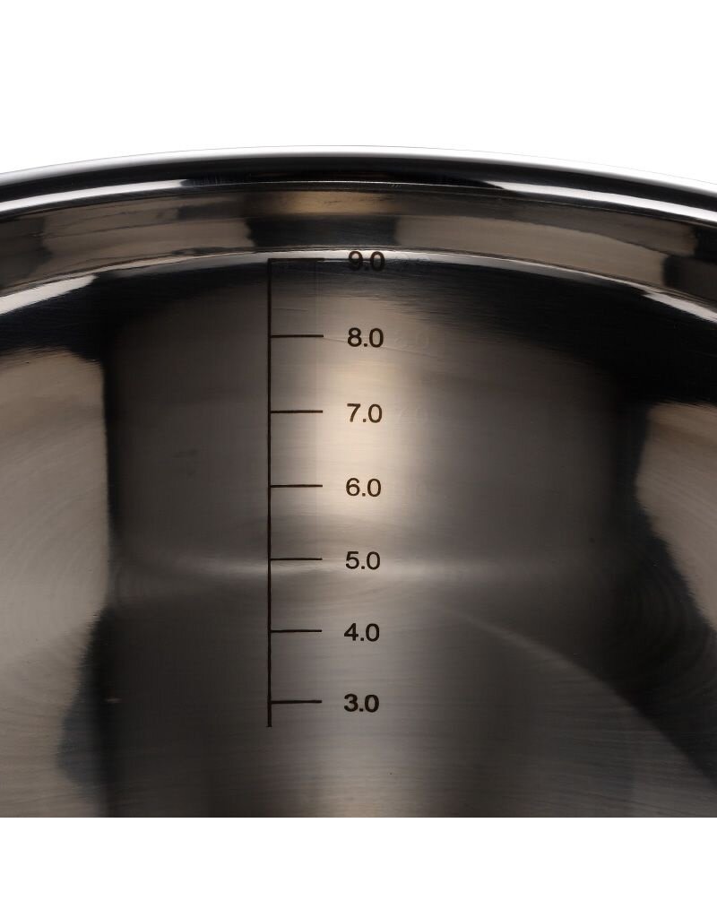 Bergner Midnight RVS Soeppan met  Deksel - Inductie - 28cm - 9.5L