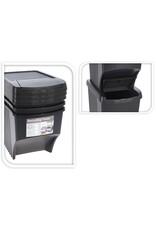 Afvalscheidingsbakken  - Stapelbaar - Kunststof - 3 x 22 liter