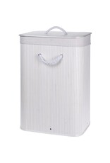 Opvouwbare Wasmand - Bamboe - Wit