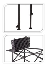 Tafel Opvouwbaar met Verstelbare Poten - Metaal