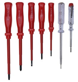 FX Tools FXTools Electro Schroevendraaiers- 7-delig - Magnetisch