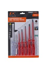 FX Tools FXTools Electro Schroevendraaiers- 7-delig - Magnetisch