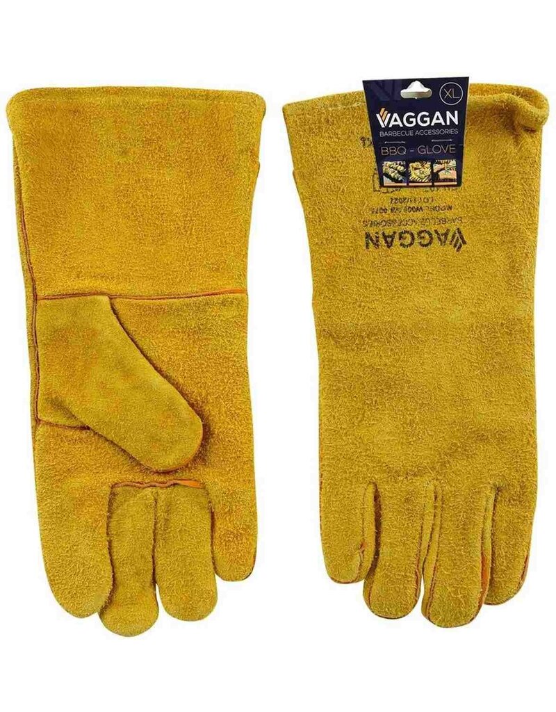 Vaggan BBQ Handschoenen - Leer