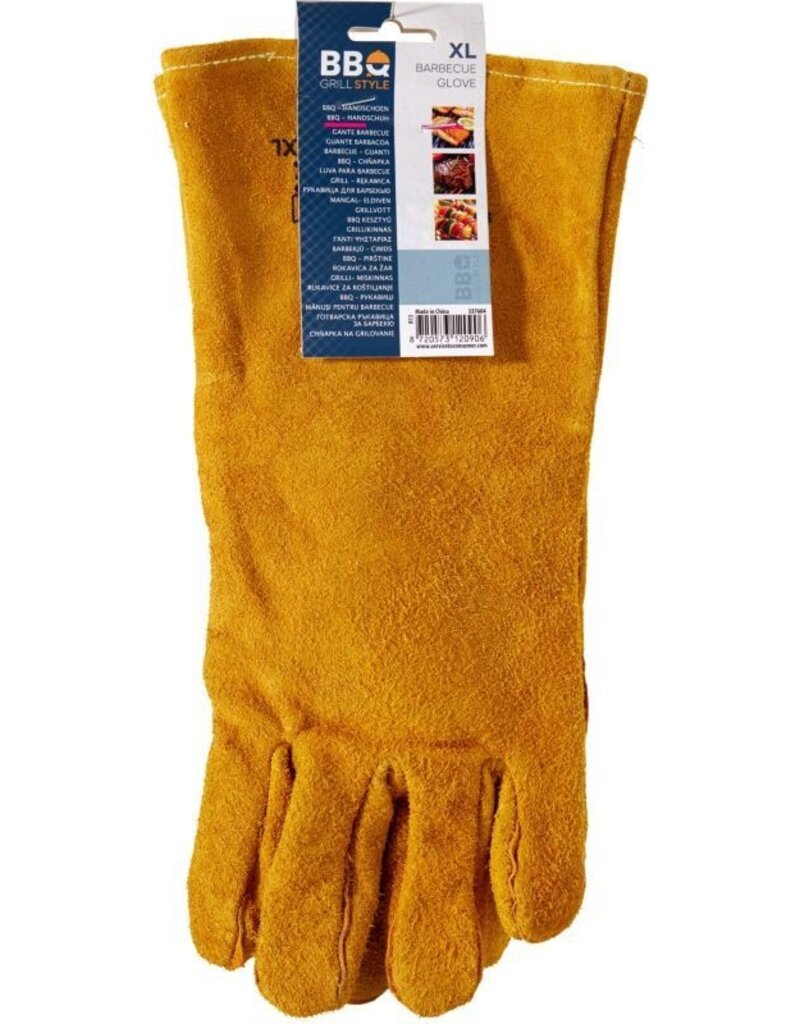 Vaggan BBQ Handschoenen - Leer