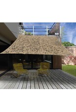 Schaduwdoek Camouflagedoek - Beige - 2x3 m