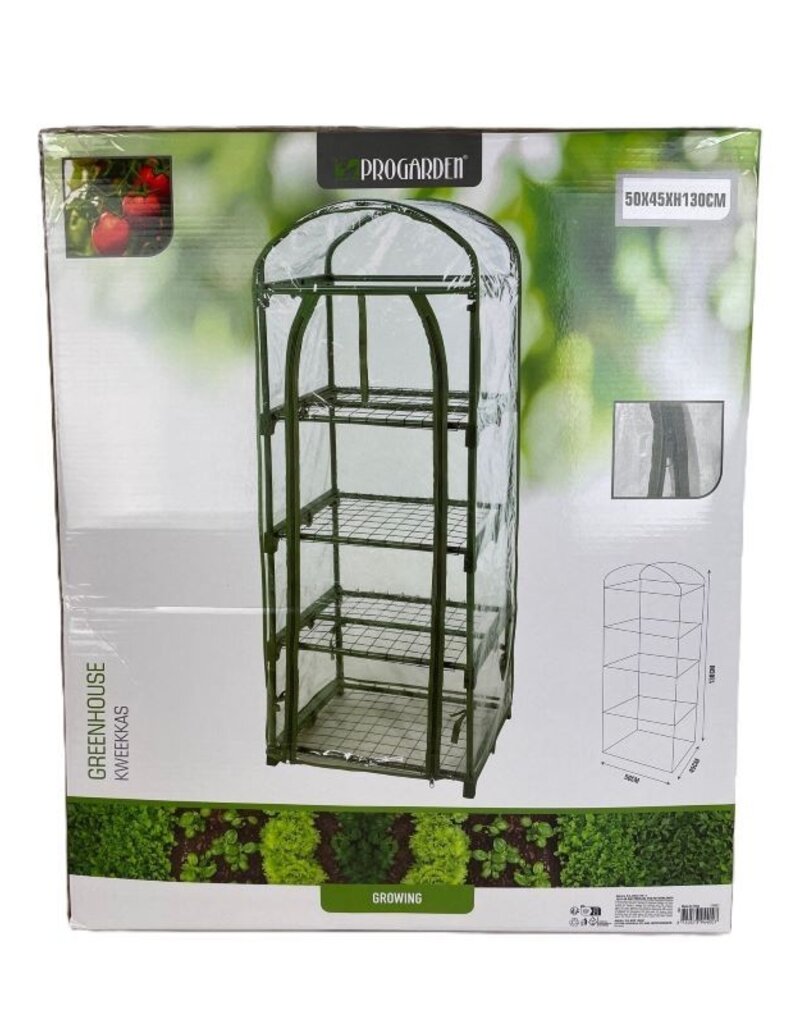 ProGarden Kweekkas - 4 verdiepingen -  50 x 45 x 130 cm
