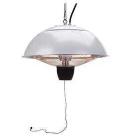 Excellent Electrics Terrasverwarmer hangend 1500W zilver