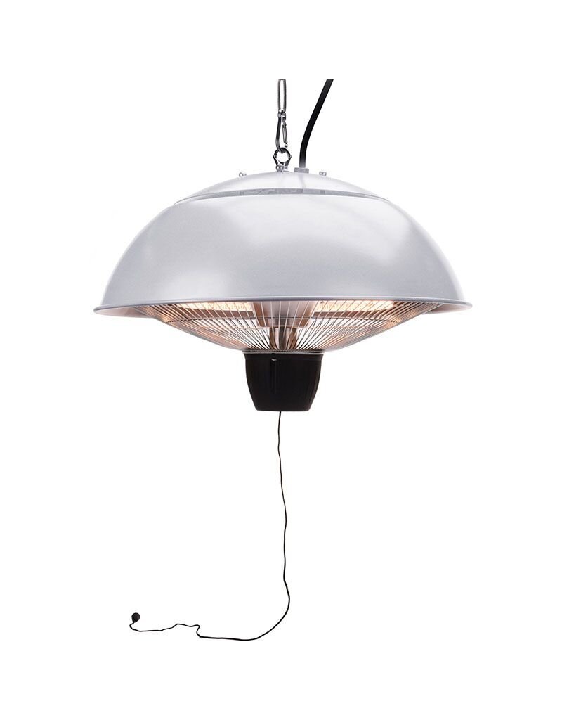Excellent Electrics Terrasverwarmer hangend 1500W zilver