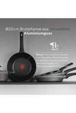 Bergner Masterpro Gastro Koekenpan - Ø 24 cm - Inductie - Heatdot Technology Indicator - duurzaam