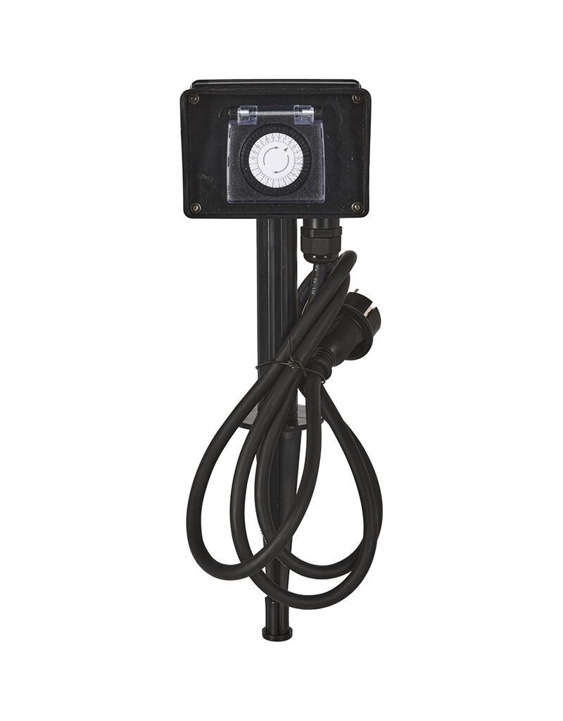 FXcontrol Tuincontactdoos 2-Voudig met Timer