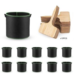 Ceruzo Plantenzakken 10 stuks - 30 Liter