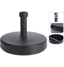 Parasolvoet - rond - vulbaar tot 25kg