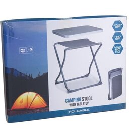 Redcliffs Vouwkruk met Tafelblad - Viskruk - Campingstoel