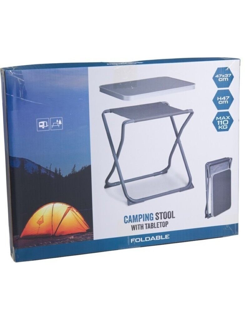 Redcliffs Vouwkruk met Tafelblad - Viskruk - Campingstoel