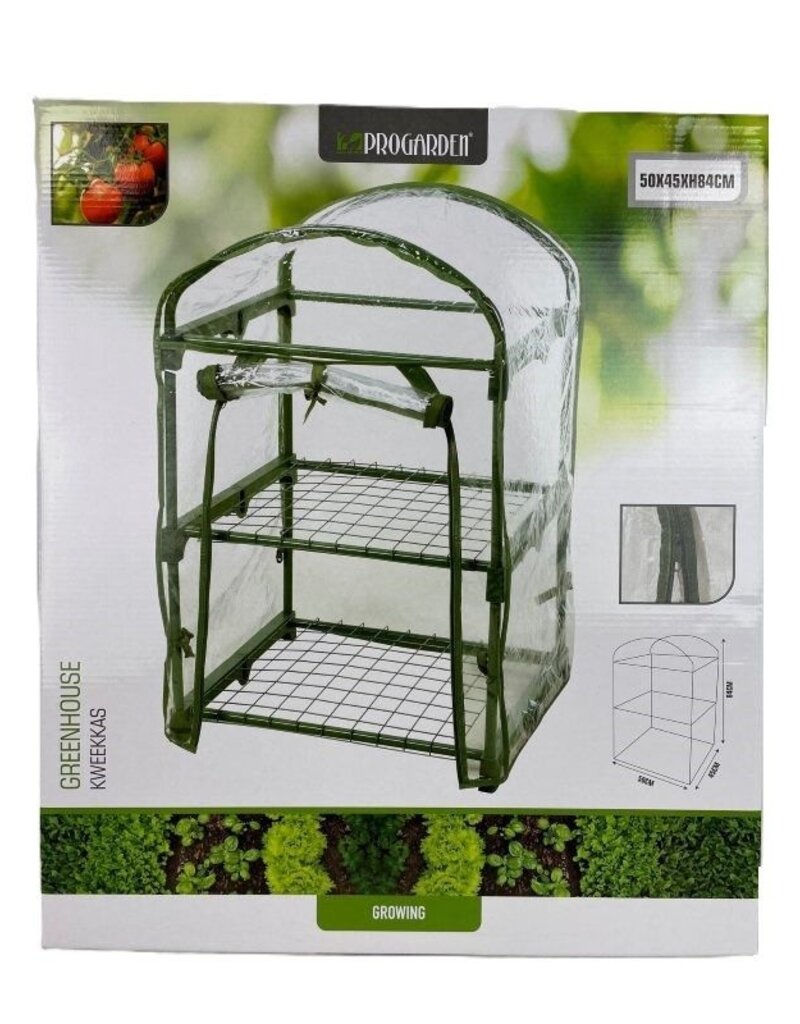 ProGarden Kweekkas - 2 verdiepingen -  50 x 45 x 84 cm