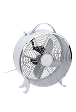 Excellent Electrics Tafelventilator metaal 26cm wit