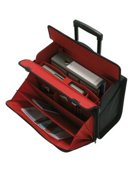 Davidts Davidts Pilotenkoffer trolley met laptopcompartiment (17")