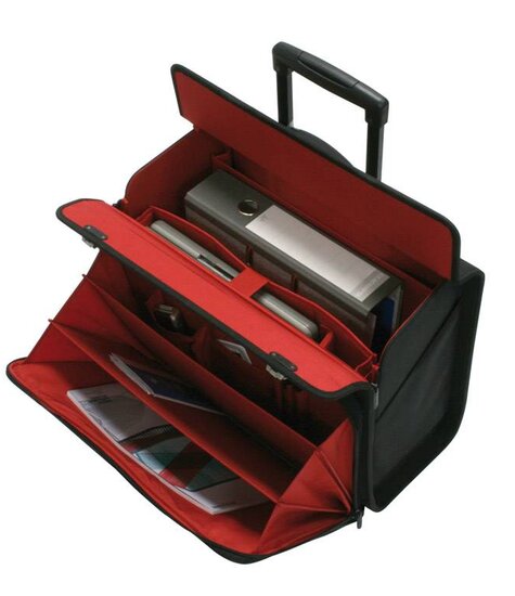 Davidts Davidts Pilotenkoffer met laptopcompartiment (17")