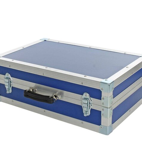 Flightcase koffer - Blauw