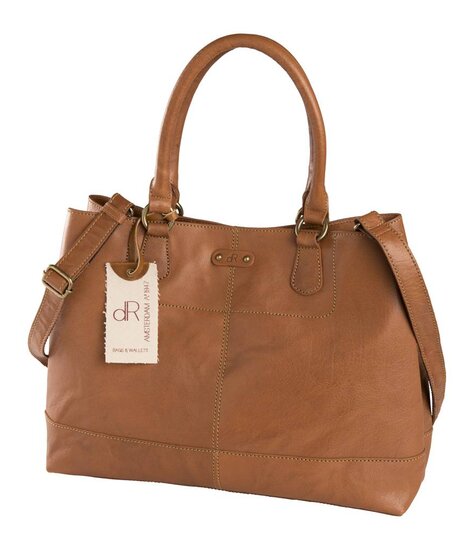 HJ de Rooy HJ de Rooy Laptoptas / Schoudertas A4 Camel