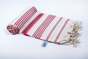 Hamamdoek "Sultan Luxus" met franjes