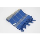 MyHamam Hamamdoek "Fanatic" blauw/geel