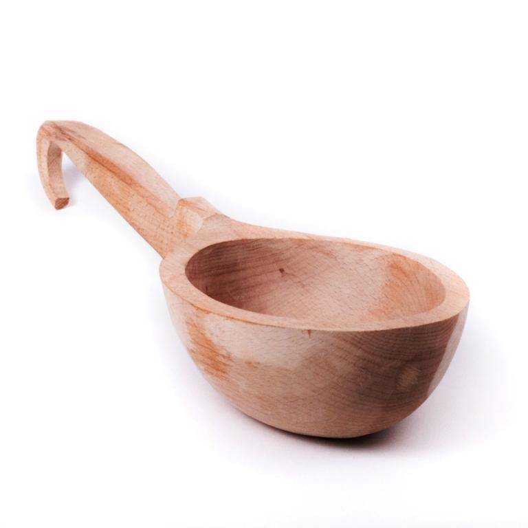 Sauna opgiet lepel beukenhout 500ml