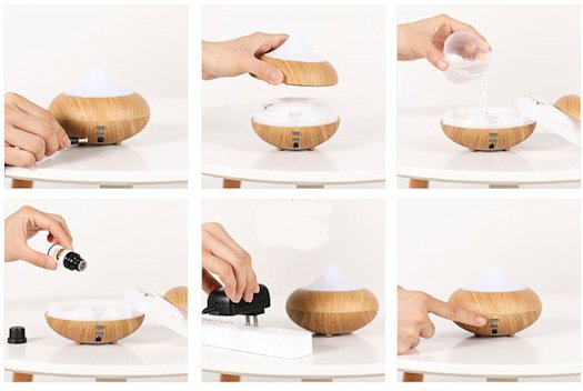 GX-aroma diffuser Vesuvius Wit