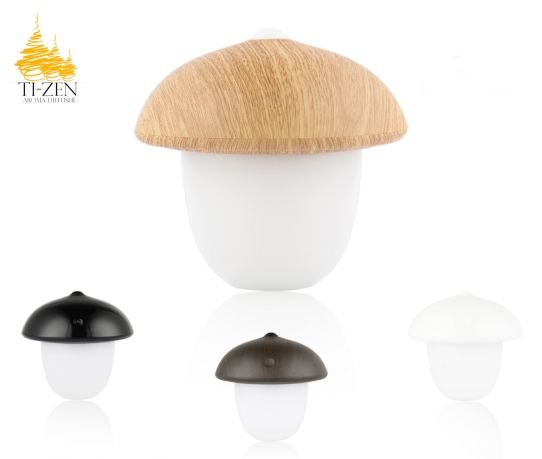 LED tafel/nacht lamp Mushroom. dimbaar, werkt op accu