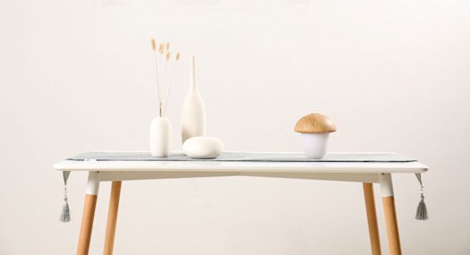LED tafel/nacht lamp Mushroom. dimbaar, werkt op accu