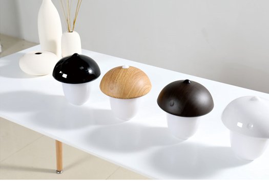 LED tafel/nacht lamp Mushroom. dimbaar, werkt op accu