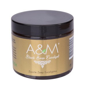 Zwarte zeep eucalyptus, black soap 200ml origineel - Copy