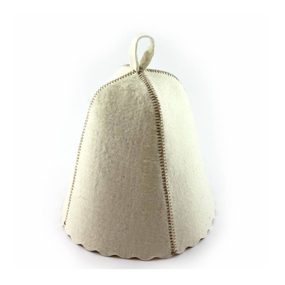 saunamuts-set "HOT LOVE" met hartje en man/vrouw wol vilt A-040-L