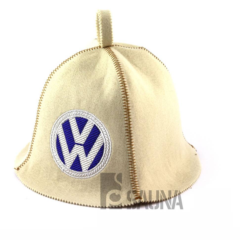 Saunamuts "Automotive" met verschillende geborduurde autologo's