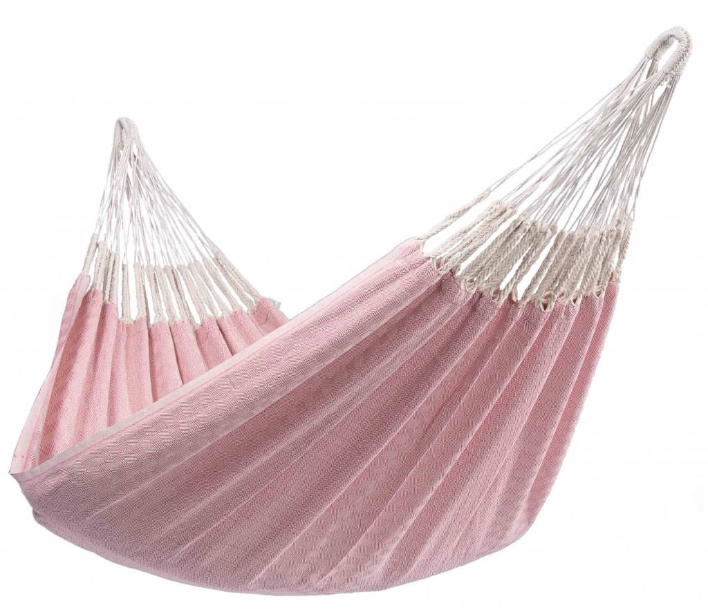 Hangmat Hammock 'Natural' Pink / roze 1 persoons