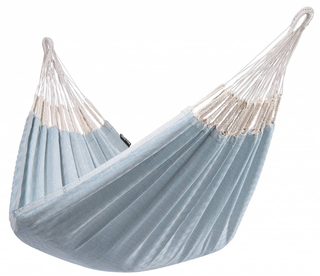 Hangmat Hammock 'Natural' Blue / blauw 1 persoons