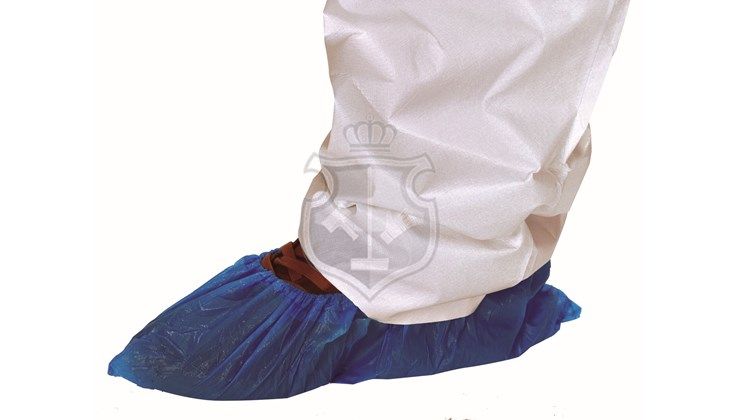 schoenovertrekken shoe covers blauw 41cm