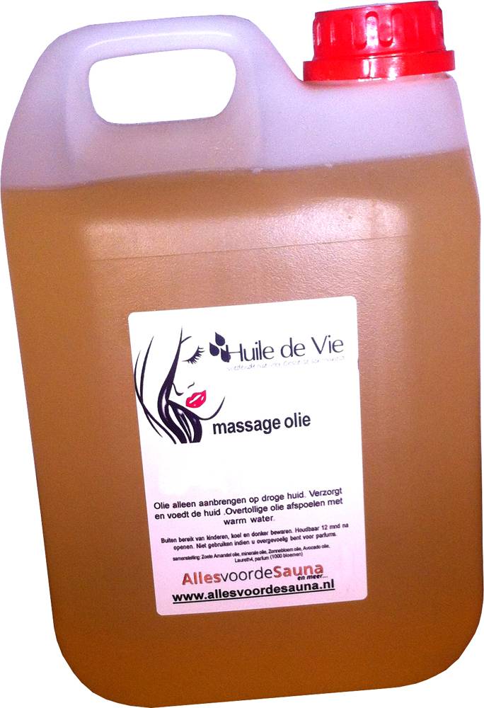 Massage olie bamboe.