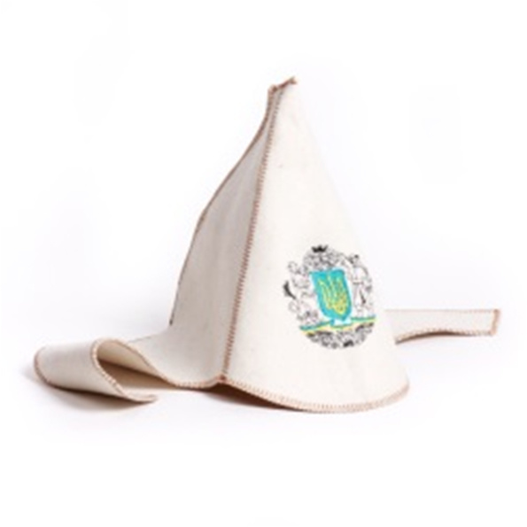 Saunamuts "Budenovka" Wit
